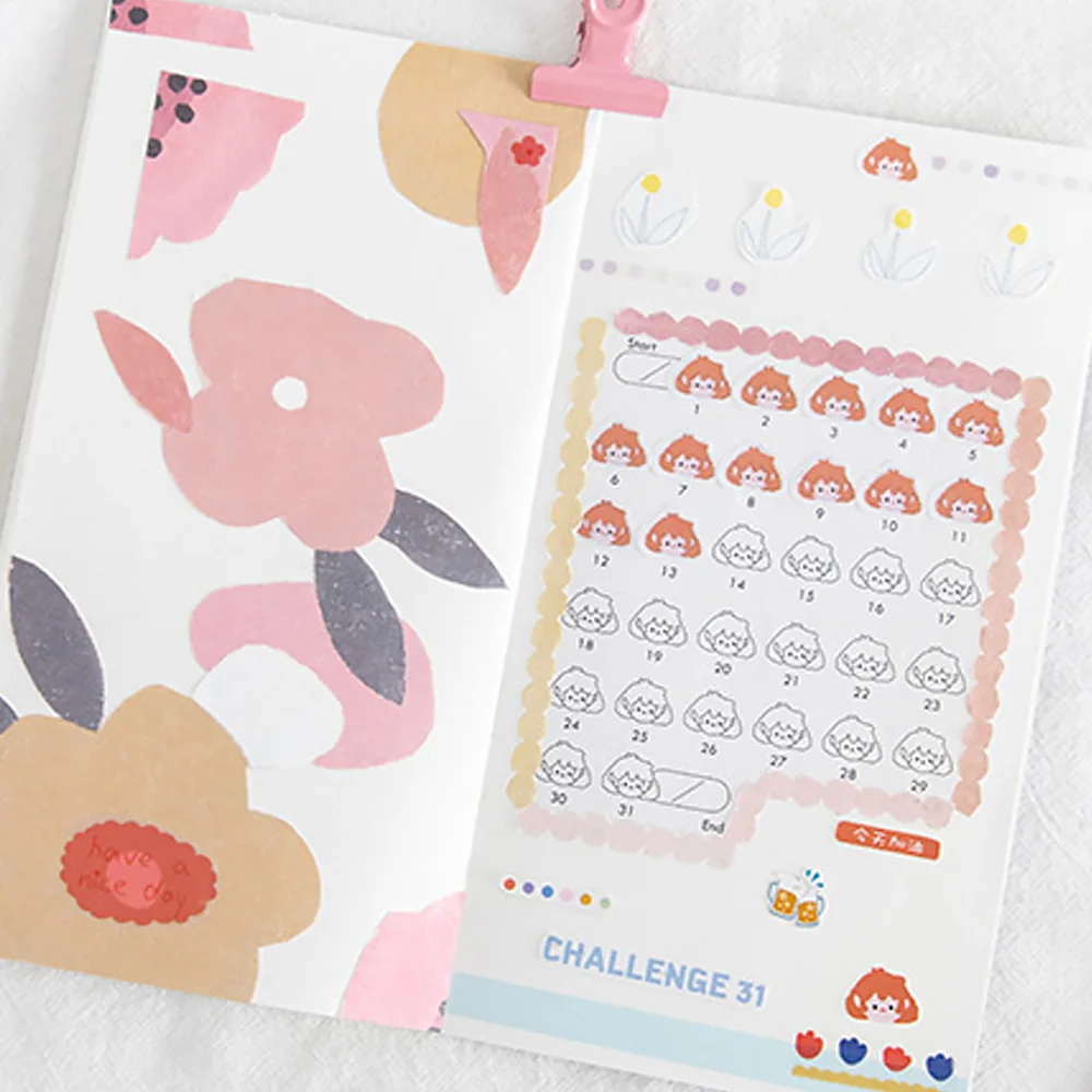 Органайзер с наклейками для детей и взрослых 31 день|Доска-флипчарт| |