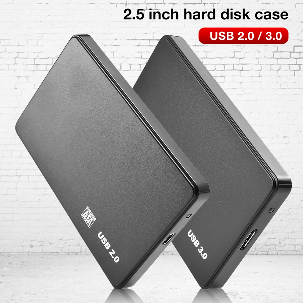 

Sata to USB2.0 2.5 inch Hard Disk Case External Hard Disk Box with USB Cable HDD Enclosure USB2.0 3.0