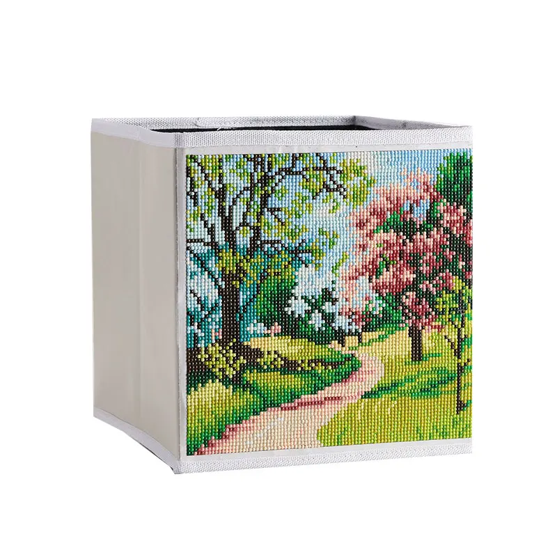 

2021 Hot 5D DIY Diamond Painting Kit Painting Storage Box with Pen Tool Resin Diamond for Home Decorations for Adult FOU99