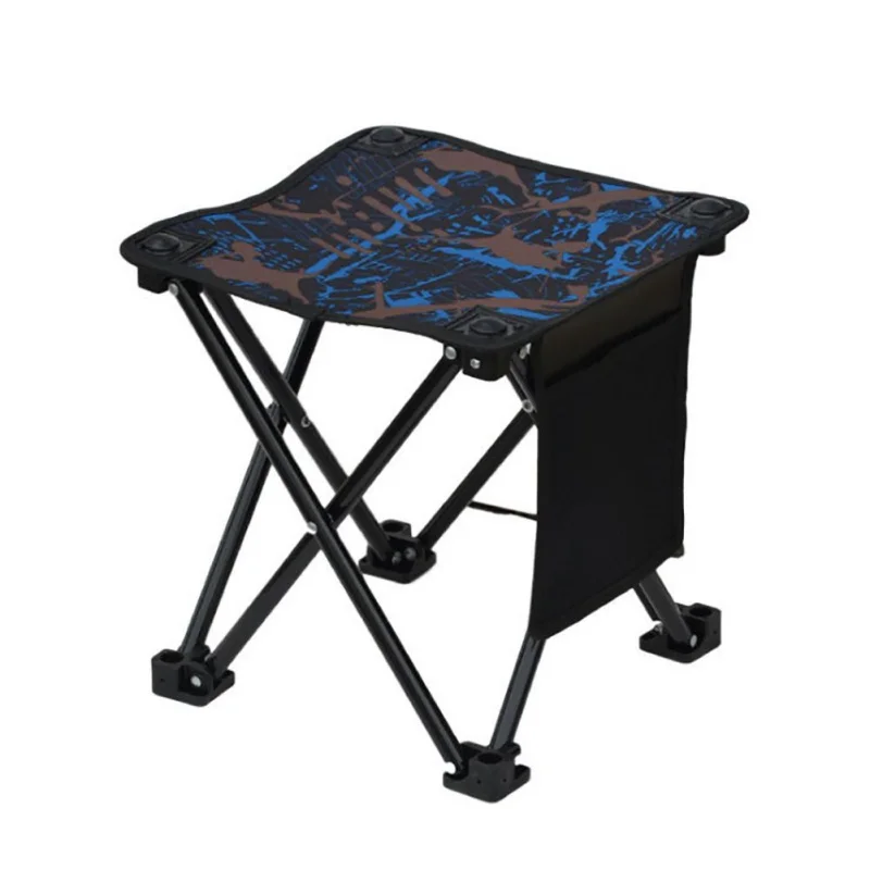 

Lightweight Outdoor Fishing Chair Portable Folding Backpacker Oxford Cloth Foldable Picnic Camping Stool