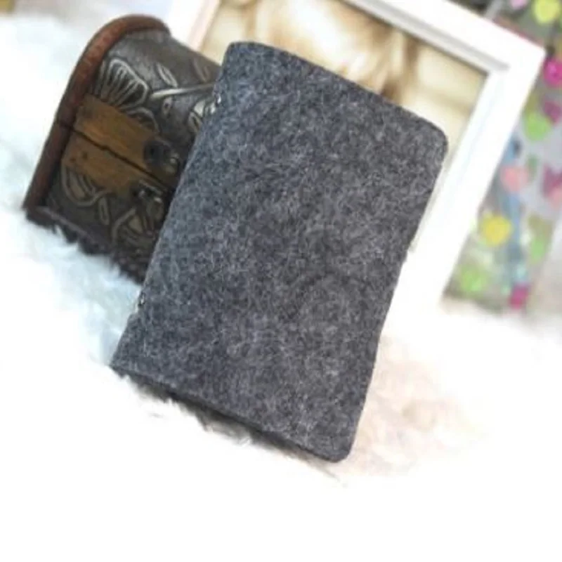 Новый модный фетровый функциональный чехол с 24 отделениями для карт визитница