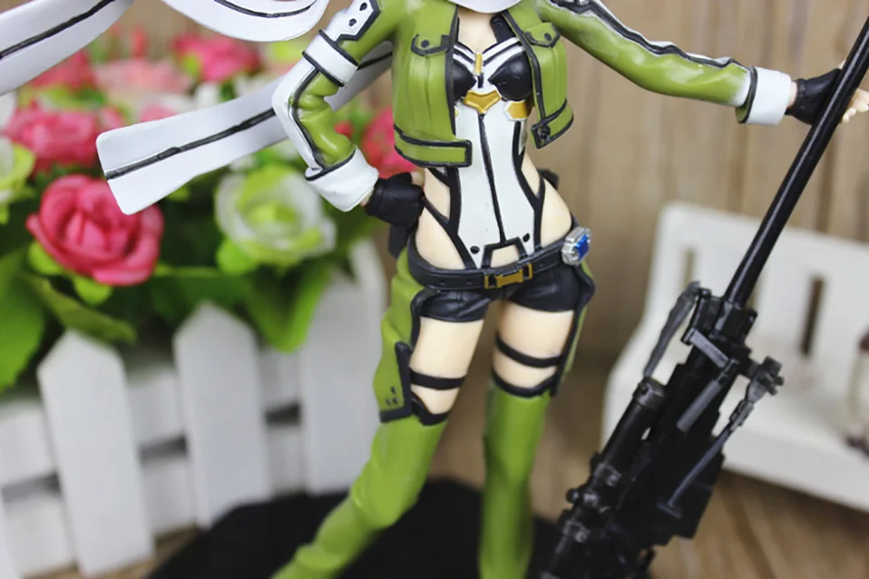 Японское аниме Sword Art Online Joint подвижная Синон Кирито асунаюки ПВХ фигурка игрушки украшения Коллекционная модель игрушки