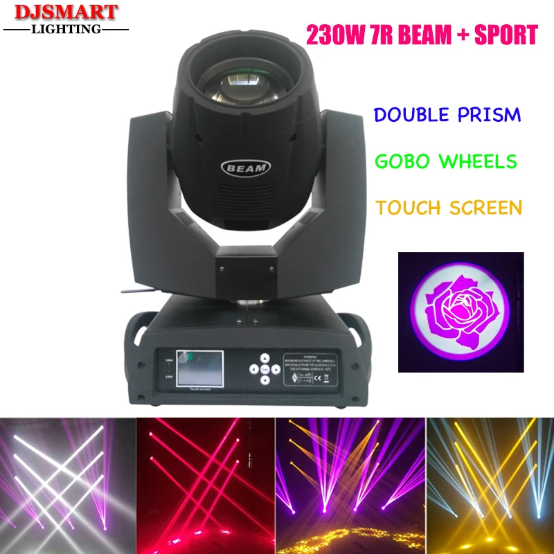 Двойная Призма Sharpy 7R 230 Вт Луч точечный движущийся головной свет с двойными