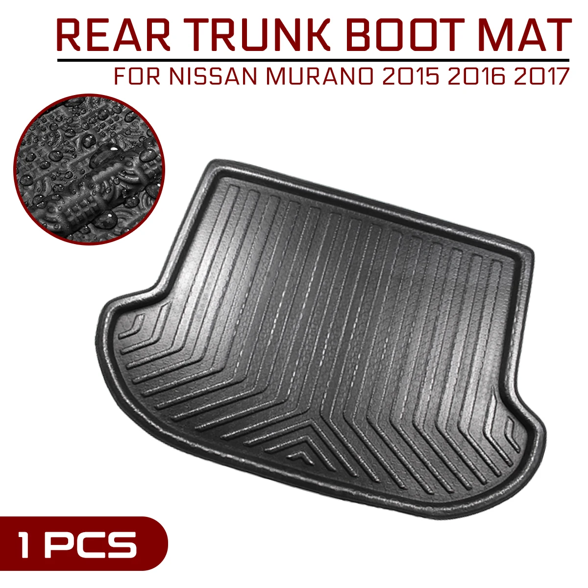 

For Nissan Murano 2015 2016 2017 Car Floor Mat Carpet Rear Trunk Anti-mud Cover