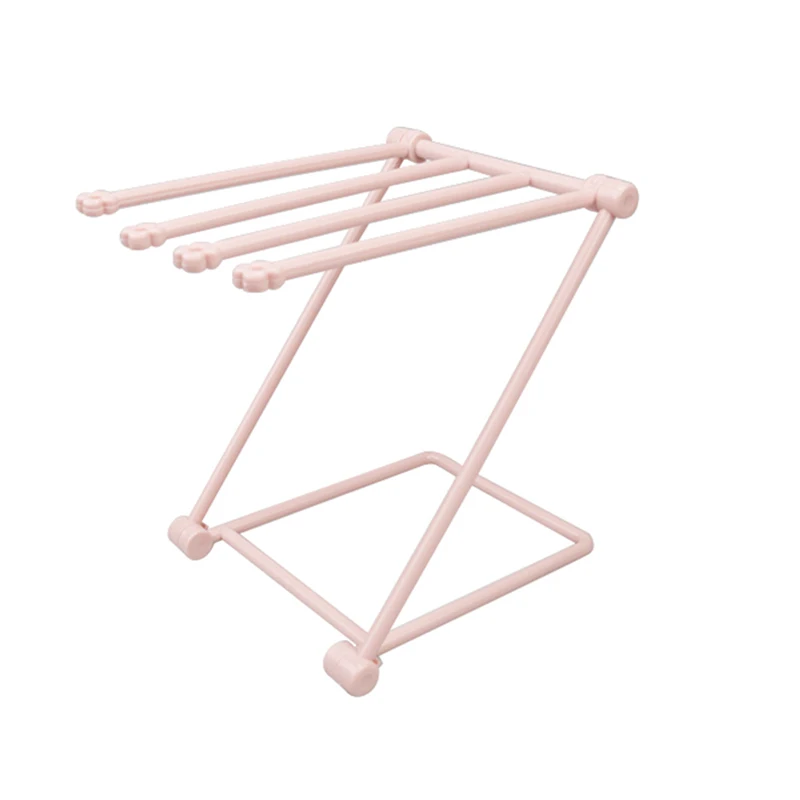 Складной держатель для полотенец складная вертикальная вешалка стойка протирки