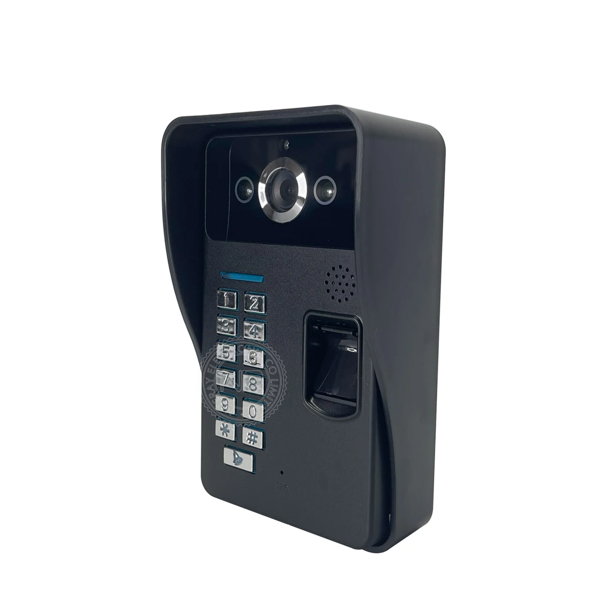 Видеодомофон 7 дюймов 2 монитора Wi-Fi сканер отпечатков пальцев RFID домофон с