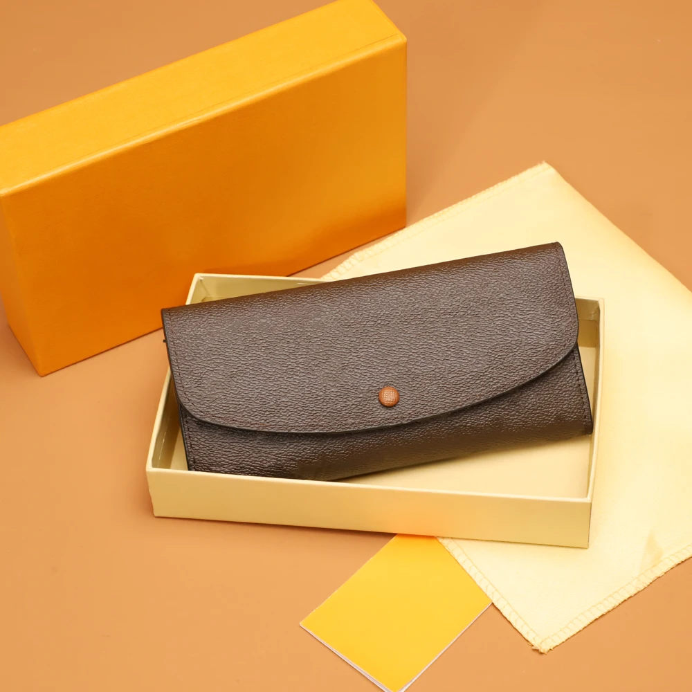 Длинный женский кошелек держатель карт известный бренд мастер дизайн Высокое