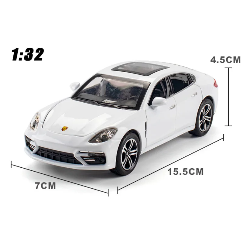 1:32 Porsche Panamera игрушечные автомобили литые под давлением из сплава имитационная