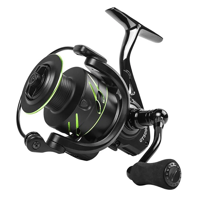 

All Metal Fishing Reel 5.0:1 Max Drag 10Kg Series Spinning Reel for Bass Saltwater Fishing Carp Reel Fishing