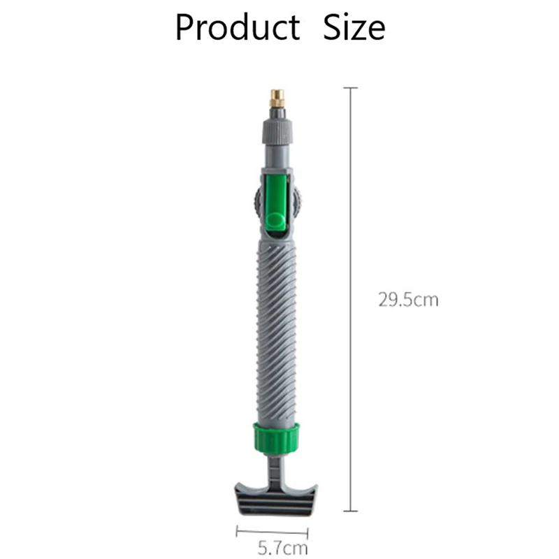 

High Pressure Air Pump Manual Sprayer Adjustable Drink Bottle Spray Head Nozzle