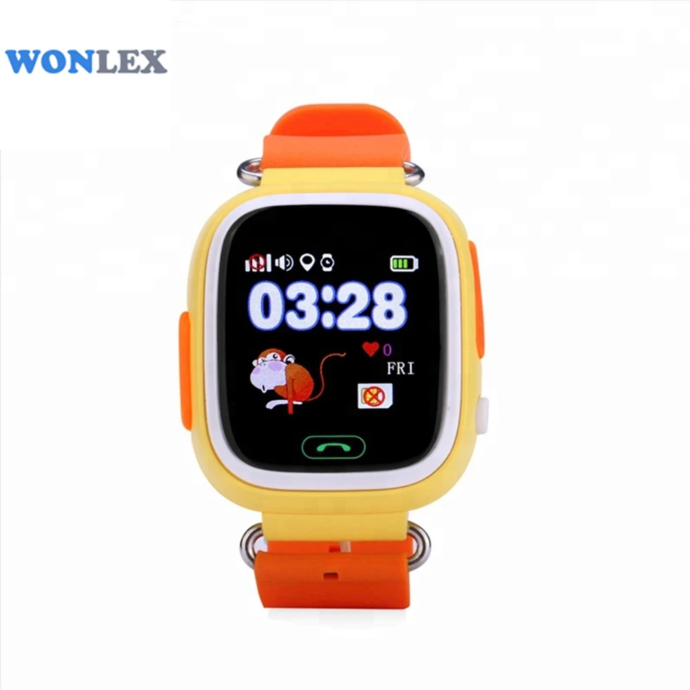 Wonlex GW100 детский Wearable Devices (носимое устройство) Детский GPS WiFi умные часы