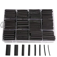 625ps black boxed heat shrinktubing 21 electronic diy kit insulated polyolefin sheathed shrink tubing cables and cables tube
