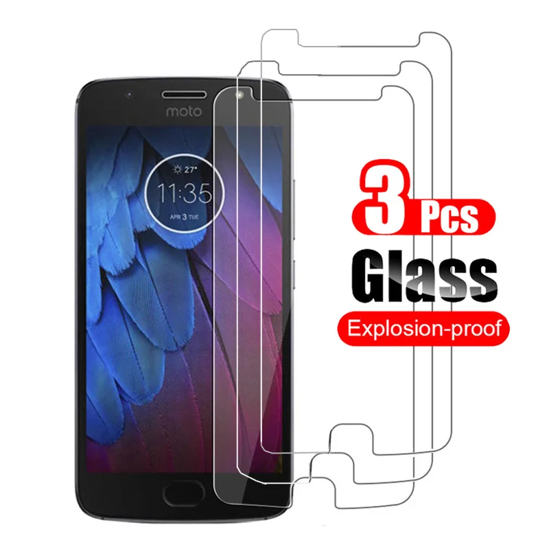 

Защитное стекло для Motorola Moto G5S, G5 S Plus, закаленное, 9H, 3 шт.