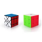 QiYi Фишер куб 3x3x3 Волшебные кубики цветной Профессиональный Скорость Пазлы обучающие игрушки для детей, взрослых игры 3x3, Cubo Magico кубик рубик