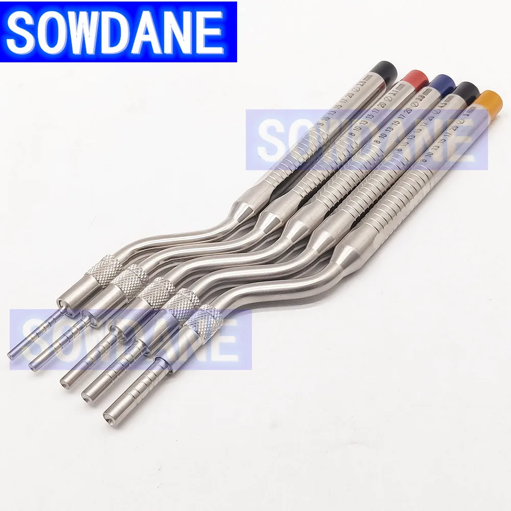 5 шт набор импланты остеотом инструмент синус подъемный выпуклой или вогнутой