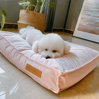 pet sofa orthopedic dog bedfur ergonomic cradle contour lounger and outdoor travel bed for dogs and cats multiple styles