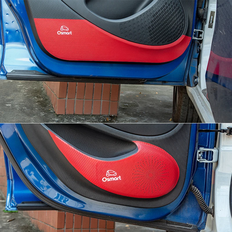 

door anti-kick pad protective pad Anti-dirty pad Anti-kick pad For Mercedes new Smart 453 Fortwo Forfour car interior decoration
