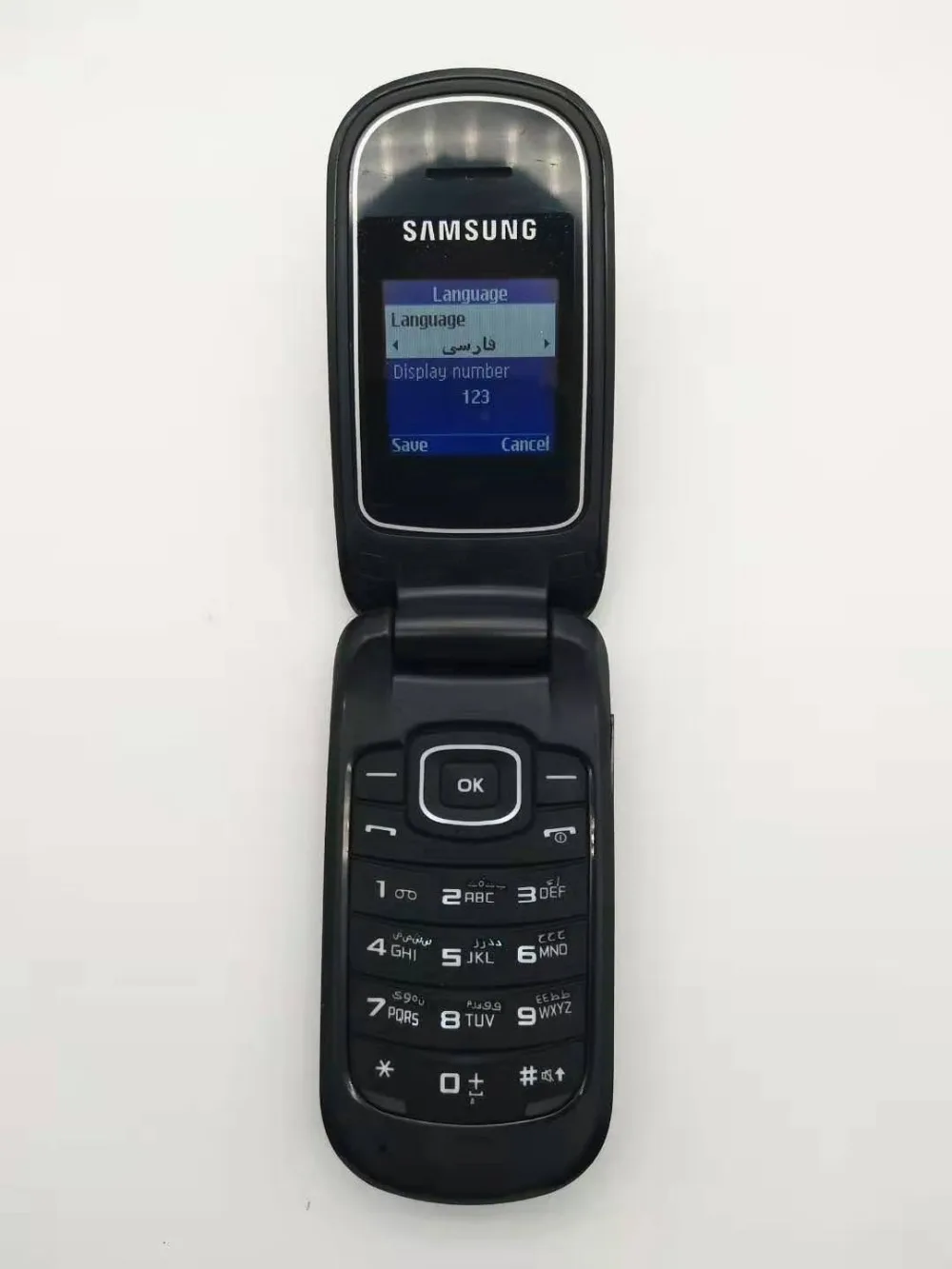 E1150 samsung E1150 E1151 разблокированный GSM 1,43 дюймов 800 мАч Mini-SIM многоцветный отремонтированный флип мобильный телефон