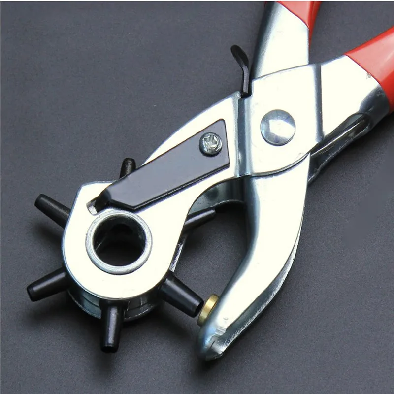 

Labor-saving Belt Puncher Belt Multi-function Puncher Manual Punch Plier Eyelet Puncher Household Strap Leather Puncher Tools