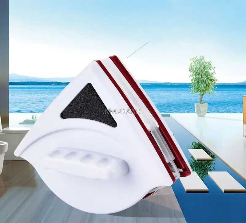 Магнитный очиститель окон и стекол двухсторонние магниты моющие щетки чистящие