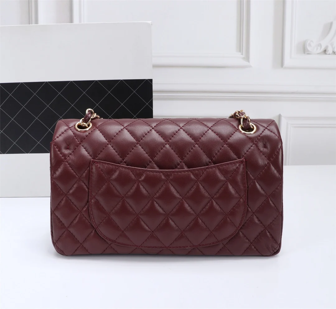 

ABQP -Luxury lady shoulder bag fashion design messenger bag high quality leather chain golden ball handbag classic lady handbag
