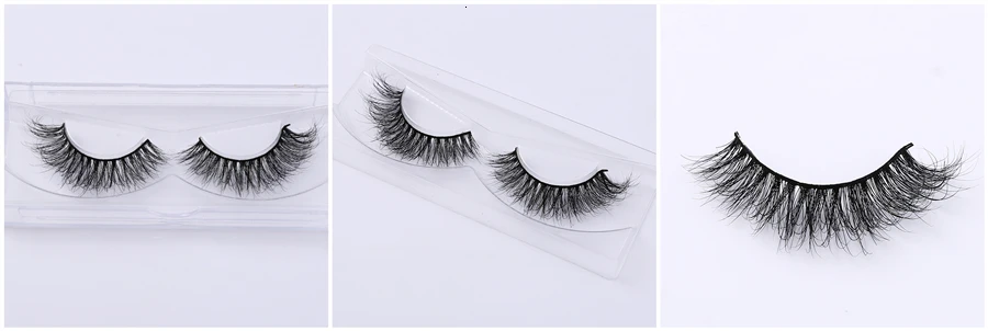 WOWANGEL Lash Mink Eyelashes 3D Mink Hair Lashes Wholesale Real Mink Fur Handmade Crossing Lashes Thick Lash D02