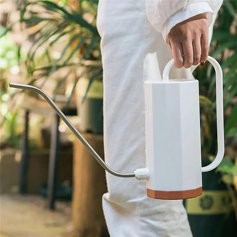 

Long-mouthed Water Jug Practical Flower Gardening Tool Plastic Sprinkler Household Plant Pot Bottle Waterer Tool 1200ML