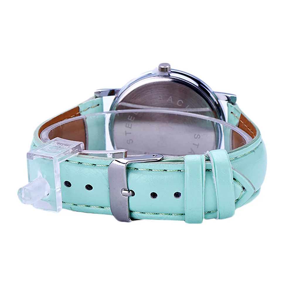 

Women Swirl Pattern Leather Analog Quartz Wrist Watch Gn Top Fashion Fashion Ladies Luxury Leather Strap