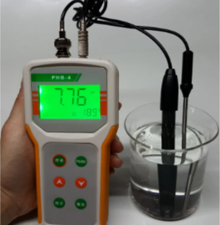 

Portable chemical laboratory pH meter