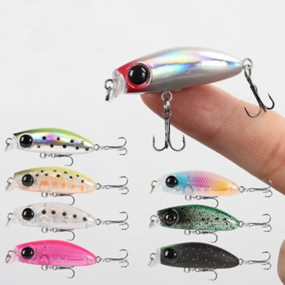 

Mini Outdoor Useful Saltwater Tackle Fishing Jerkbait Fish Hooks Minnow Baits