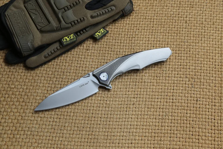 LiBinGEDC, складной нож Raptor Flipper, титановая ручка S90V, лезвие, для улицы, тактические, для кемпинга, ножи для выживания, инструменты для повседневного использования