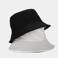 modern unisex bucket hat hiking climbing hunting fishing outdoor protection caps mens womens summer sun hat black white