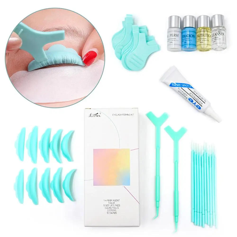 

Eyelash Lift Kit Professional Lash Curling Perm Set Lifting Eyelashe Imple Eyebrow Perm Fixative Keratin Curling Eyelash Curling