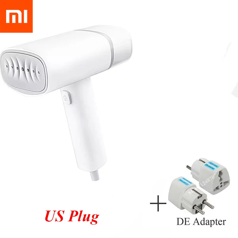 Xiaomi Mijia ZJ ручной паровой утюг, умная Паровая нагревательная машина 1200 Вт, портативный электрический утюг, ручная гладильная машина для одежды - Цвет: Add EU Adapter