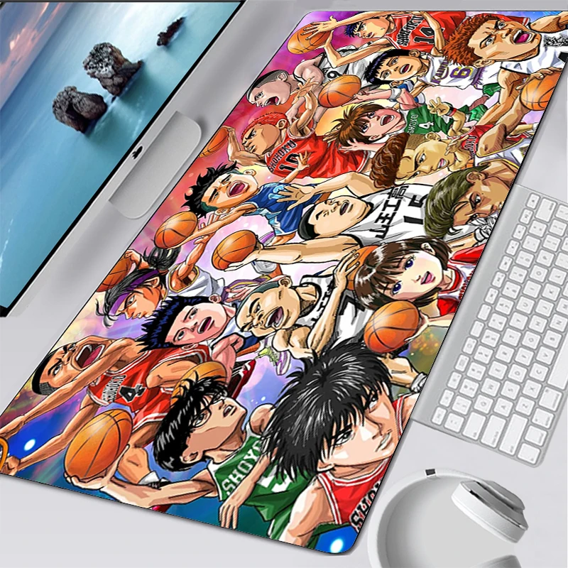 

SLAM DUNK Mouse Pad To Mouse Notbook Computer Mousepad Locrkand Gaming Padmouse Gamer Xxl 900x400 Large Keyboard Mouse Mats Gift
