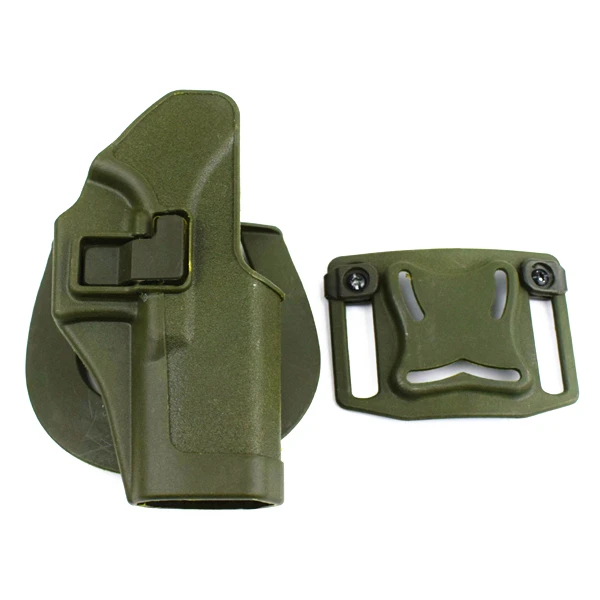 Страйкбол тактический пистолет кобуры для Glock 17 19 Ipsc CQC RH ручной Быстрый весло поясной ремень пистолет кобура военный CS охотничий чехол - Цвет: Green