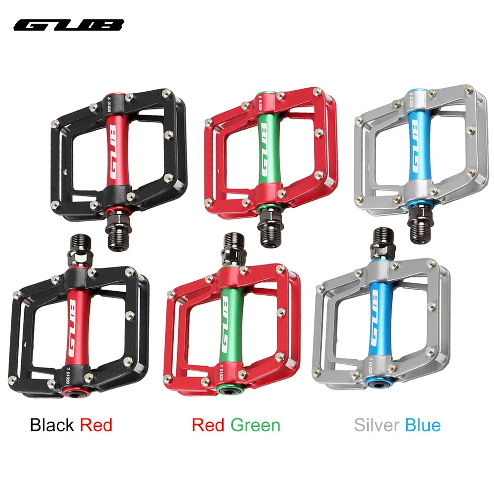 

GUB GC-010 DU Bearing Bicycle Pedals Aluminum Alloy Platform Pedal Road Cycling Ultralight Seal Bearings Bicycle Riding Parts