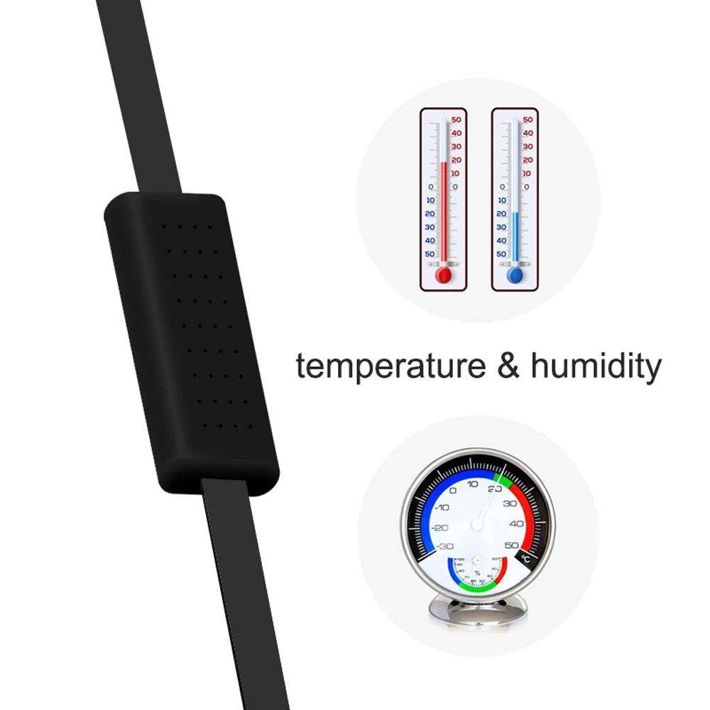 Broadlink HTS2 USB порт датчик температуры и влажности детектор работает с RM4 mini Pro Smart Remote