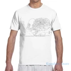 Moebius джинсы Жиро Мужская футболка женская с принтом модная футболка для девочек топы для мальчиков футболки с коротким рукавом футболки