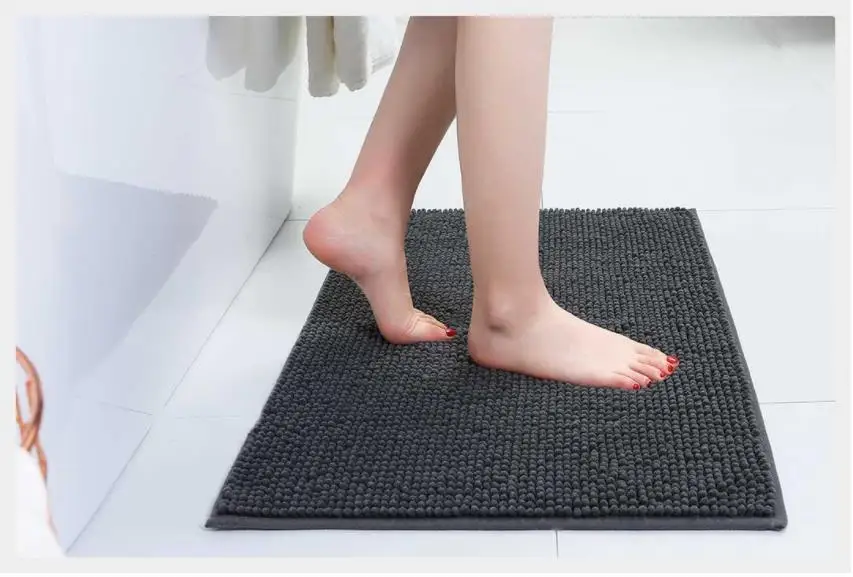 Youpin Сверхтонкий волоконный прочный водопоглощающий коврик для ванной