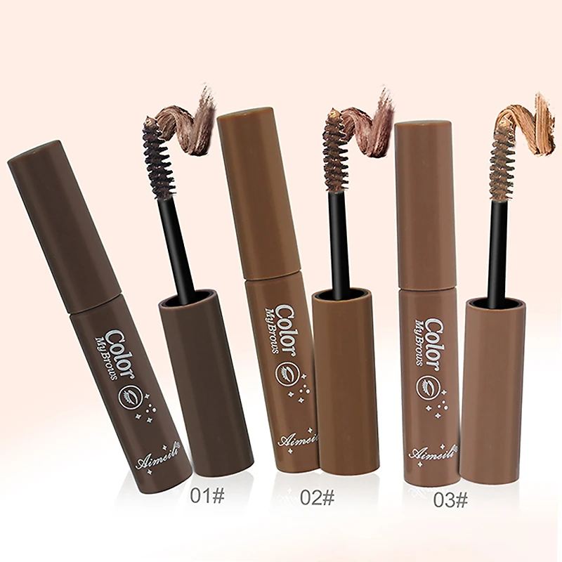3 цвета стойкий водостойкий тушь для бровей Крем гель Водостойкий тинт Набор