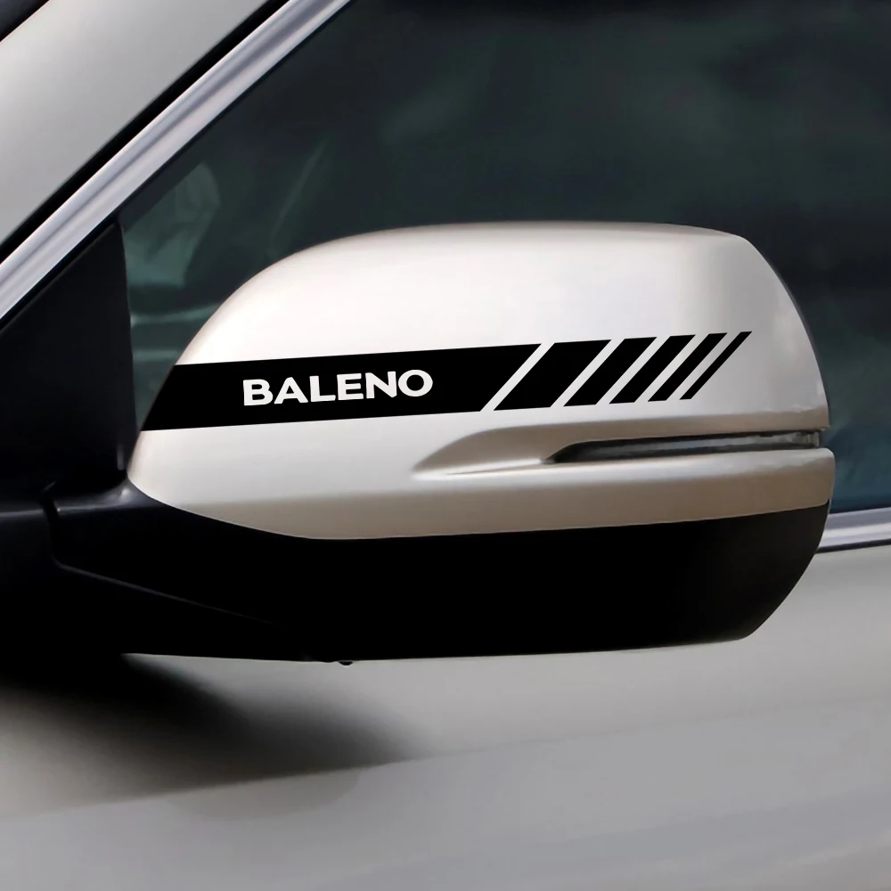 Наклейка на зеркало заднего вида для Suzuki Grand Vitara Baleno SX4 Swift Jimny IGNIS ALTO Samurai 2 шт.