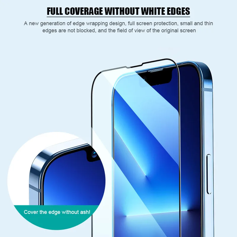 Vidrio Protector para iPhone 13 Pro Max, Protector de pantalla para iPhone 13 Pro 13 Pro Max, Mini vidrio, 3 uds.-3