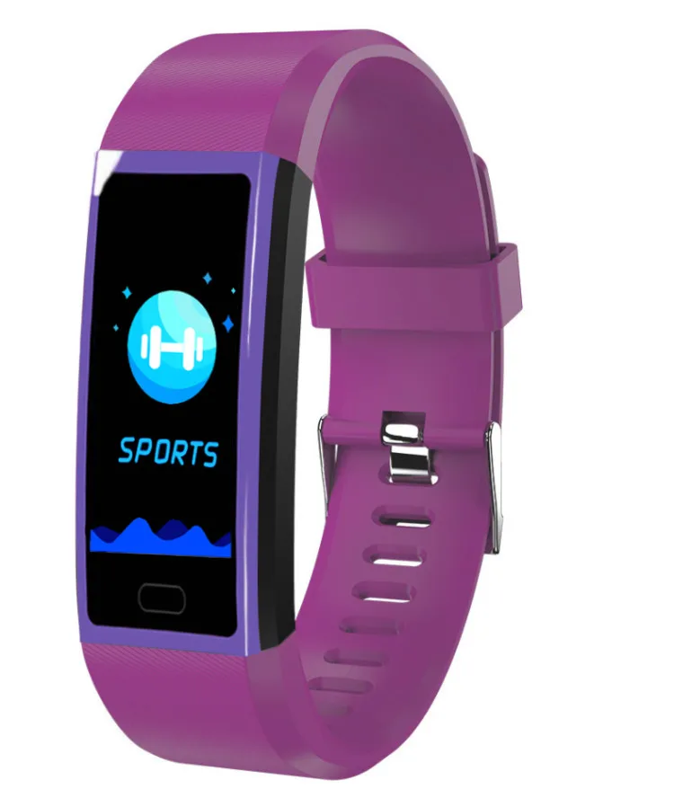 

118 Plus Band Watch Heart Rate Blood Pressure Monitor Sports watch best smart bracelet for 2020
