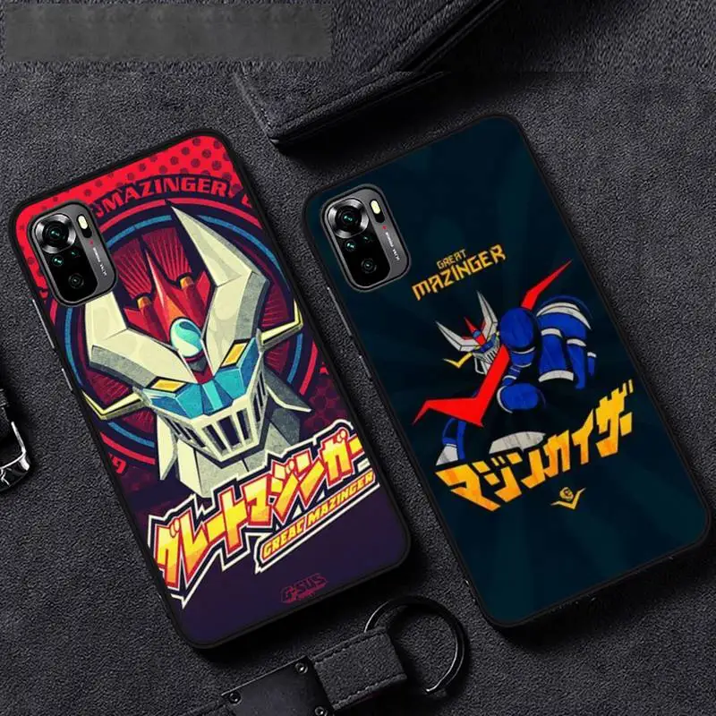 

Goldorak Phone Case For Xiaomi Mi 11 Redmi Note 7 8 9 pro 8T 9T 9S 9A 10 Lite pro