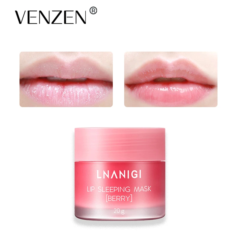 

LNANIGI Lip Repair Sleeping Mask Night Sleep Maintenance Moistened Lip Balm Nourishing Repairing For Day And Night Lips Care