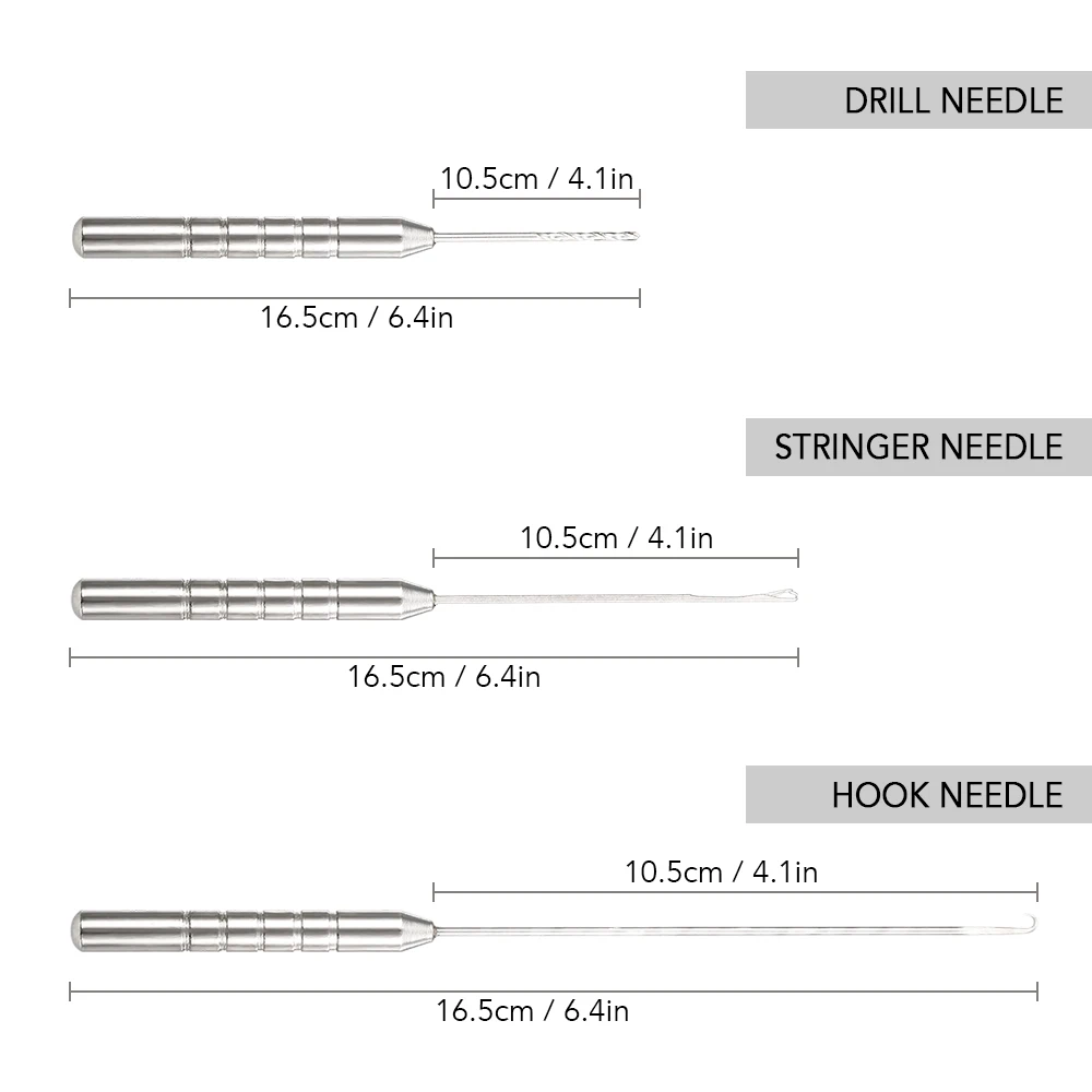 Игла для ловли карпа 3 шт. набор приманки рыболовная игла приманок наживка