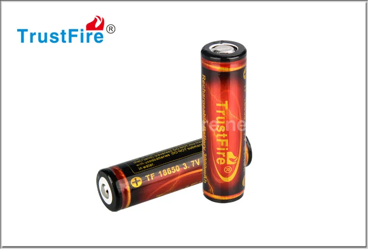 1 шт. 100% оригинал TrustFire 3000 мАч 3 7 в 18650 Li-Ion Перезаряжаемые Батарея с защитой доска
