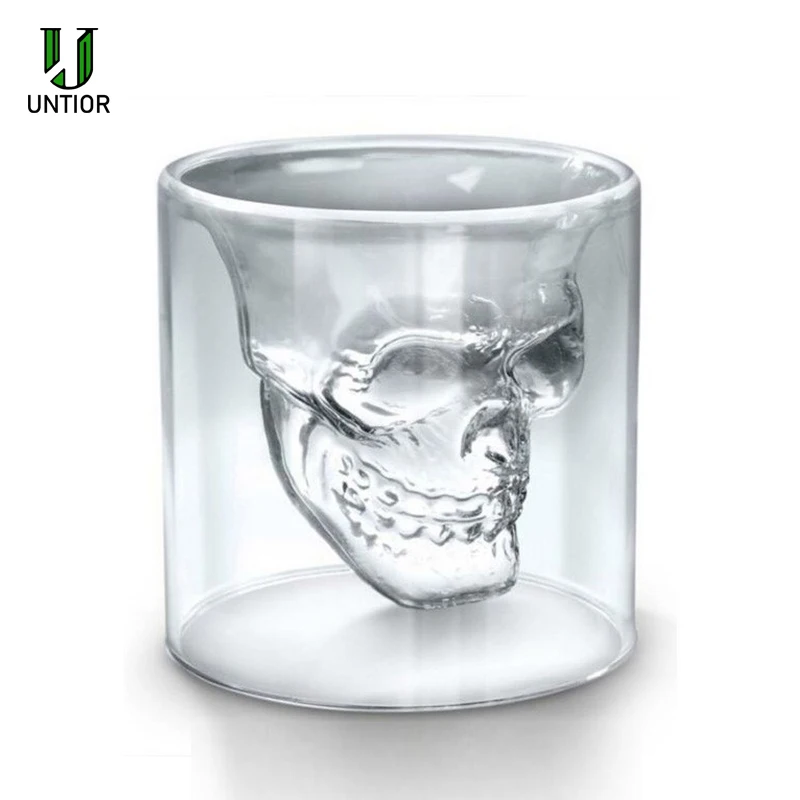 Стакан для виски и водки с двойными стенками 150/250 мл | Дом сад