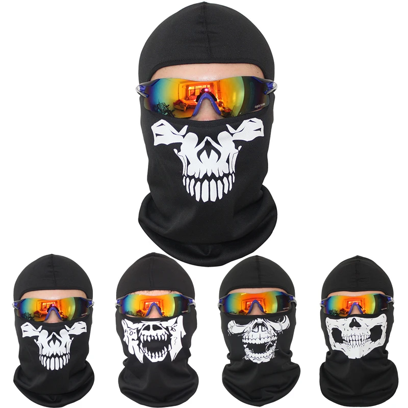 Мотоциклетная маска для лица Балаклава Лыжная Cagoule Visage полная зимняя теплая